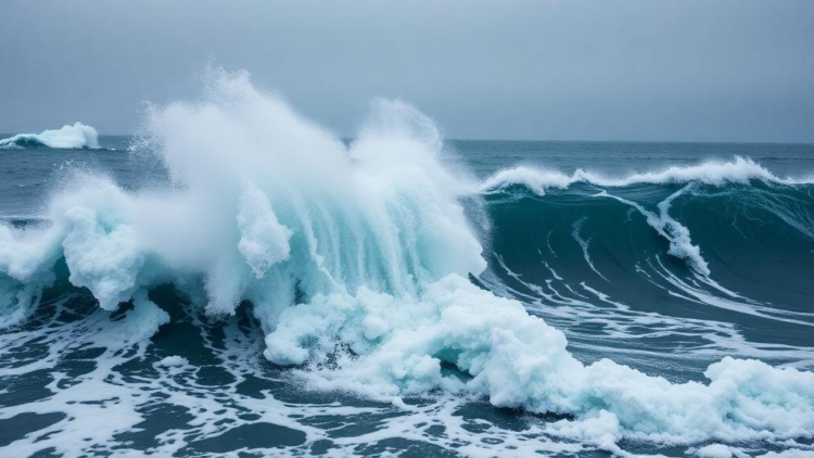 Winter Storms and Ocean Eddies Duel Over the Energy That Drives Deep Mixing