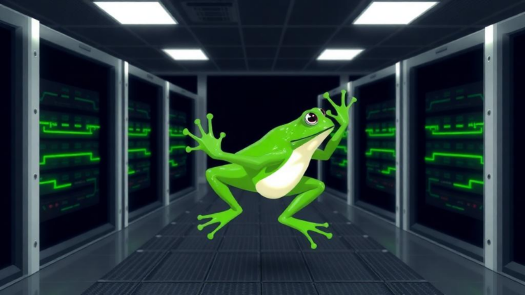 Frog-Leaping Algorithm Rebalances Cloud Data Centers With Structured Virtual Machine Migration