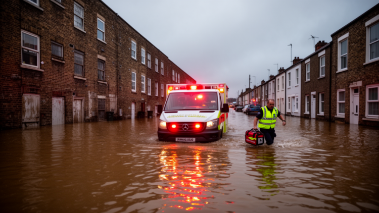 Flood Models Understate Ambulance Delays in Poor Neighborhoods