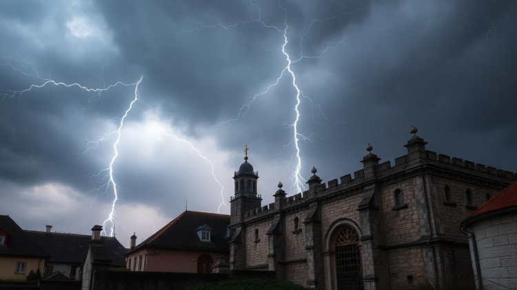AI reads 800 years of storm chronicles to reconstruct Europe’s thunderstorm past
