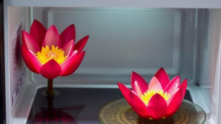 Microwave Drying Preserves Red Water Lily Petal Antioxidants in Minutes Instead of Hours