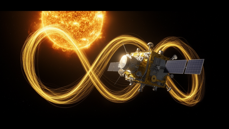 Solar Orbiter Flies Through Giant Magnetic Kink and Traces It Back to the Sun