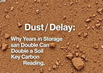 Dust and Delay: Why Years in Storage Can Double a Key Soil Carbon Reading