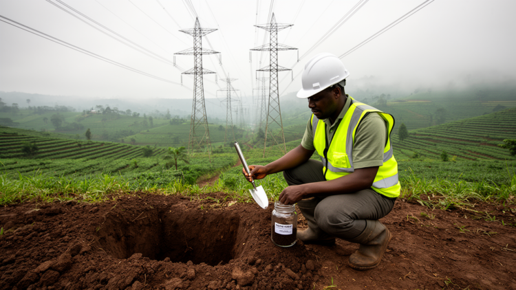 Soil Tests Reveal Hidden Danger Beneath Rwanda’s Power Line Corridor