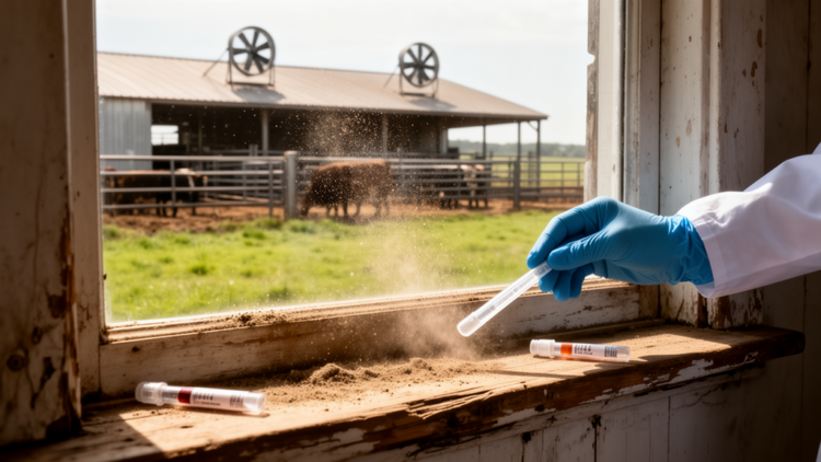 Living Near Livestock Farms Linked to Drug-Resistant Genes in Household Dust