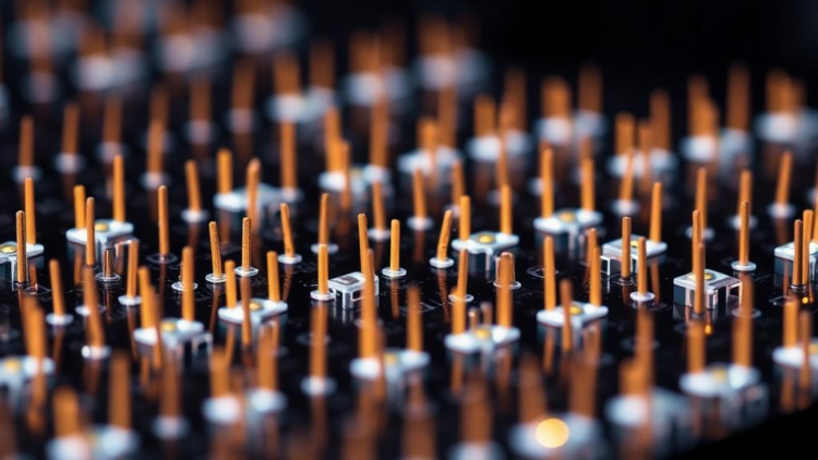 Etching flux pins single crystal growth of 2D semiconductors at exact pattern centres