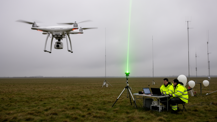 Drones and Lasers Put to the Test in Bid to Rebuild Weather Observation Networks