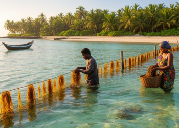 Seaweed Farming on a Madagascar Island Balances Livelihoods and Lagoon Health