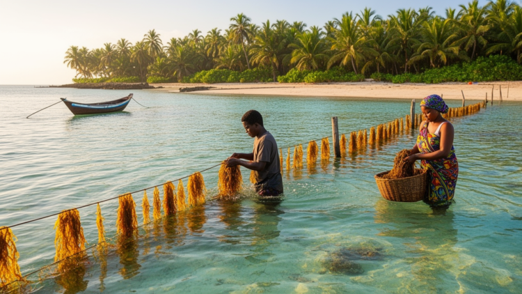 Seaweed Farming on a Madagascar Island Balances Livelihoods and Lagoon Health