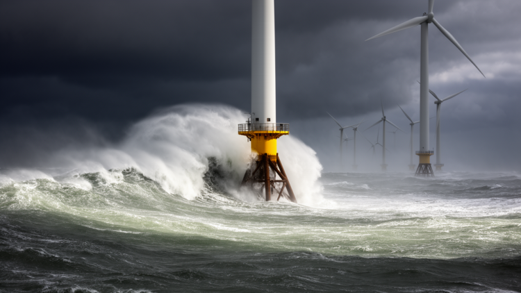 Extreme Ocean Waves Are Shifting With Climate Change, Redesigning Offshore Wind Farms