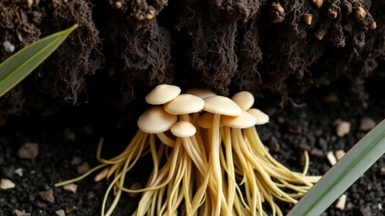 Hidden Fungus Rewires Rice Root Chemistry to Summon Nitrogen-Fixing Bacteria