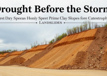 Drought Before the Storm: How Dry Spells Prime Clay Slopes for Catastrophic Landslides
