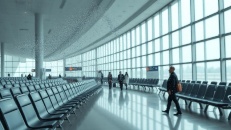 Airport Ultrafine Particles Slip Indoors While Filters Block the Heavier Pollution