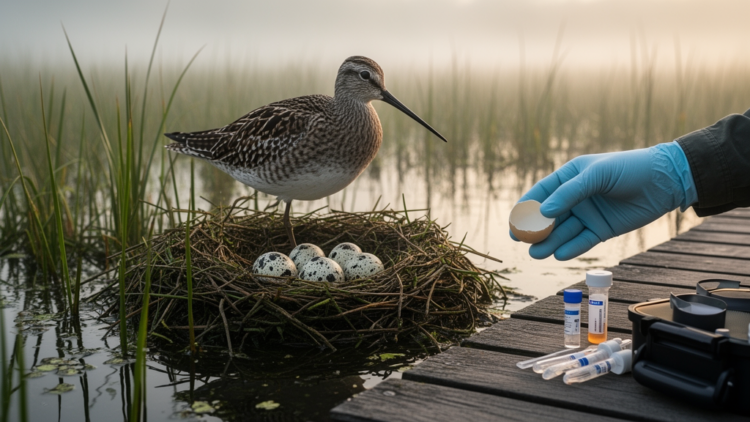 Eggshells Reveal Alarming Lead and Cadmium Levels in Iranian Ramsar Wetland Birds