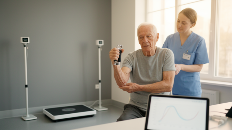 Machine Learning Reveals How Muscle Power Predicts Frailty and Falls in Aging