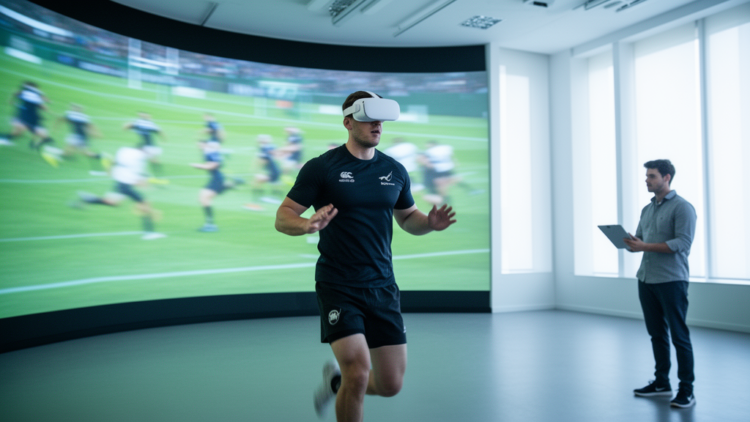 Virtual Reality Puts Rugby Players Inside the Try That Rewires Their Sense of Self