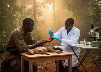 Antibody Signatures in Guinean Hunters Point to Silent, Ongoing Filovirus Spillover from Wildlife