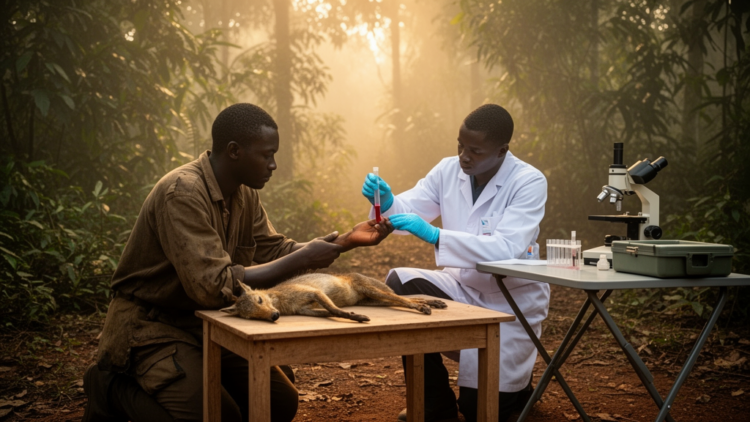 Antibody Signatures in Guinean Hunters Point to Silent, Ongoing Filovirus Spillover from Wildlife