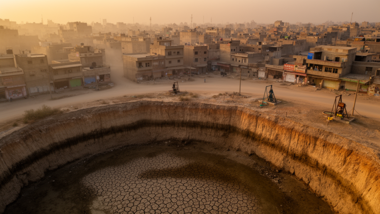 Groundwater Is Sinking Beneath a Pakistani City, and the Usual Suspects Don’t Fully Explain It