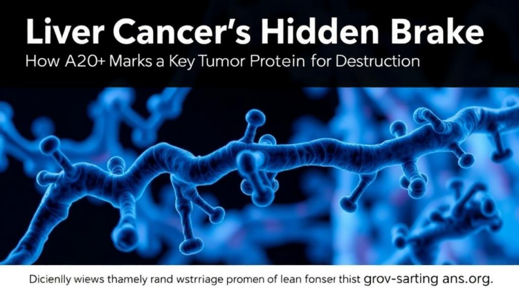 Liver Cancer’s Hidden Brake: How A20 Marks a Key Tumor Protein for Destruction