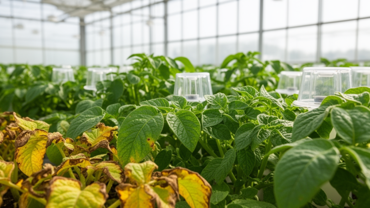 Rising CO2 May Speed Potato Leaf Aging by Weakening Antioxidant Defenses