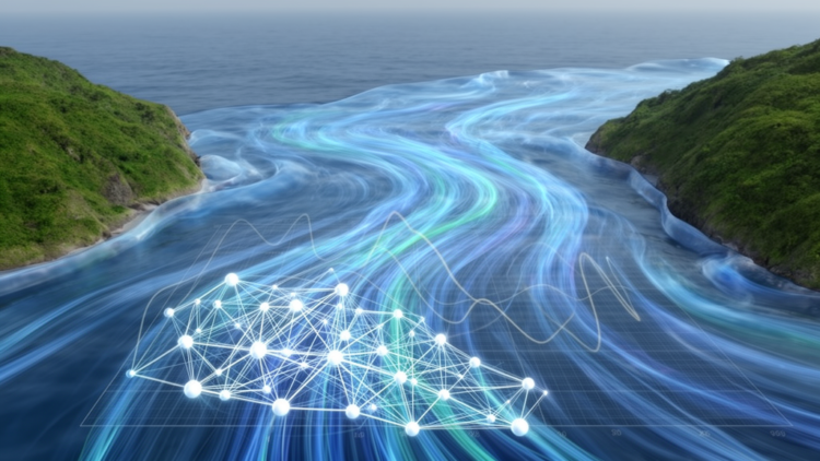 Deep learning outpaces classical statistics in forecasting fierce currents of a tropical strait