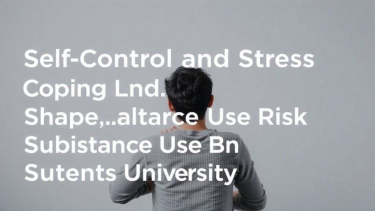Self-Control and Stress Coping Shape Substance Use Risk Among University Students