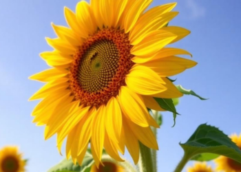 Sunflower Stems Hide a Secret Water Reservoir, New Isotope Probe Reveals