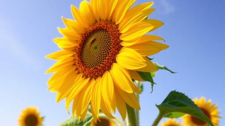Sunflower Stems Hide a Secret Water Reservoir, New Isotope Probe Reveals