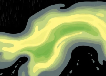 AI Rain Forecasts Get the Size of Uncertainty Right but Not the Place