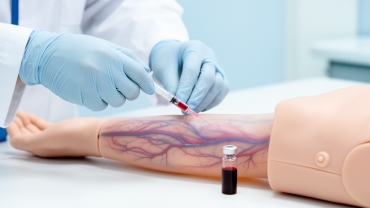 Fake Blood, Real Veins: New Training Arm Brings Venipuncture Practice Closer to Life
