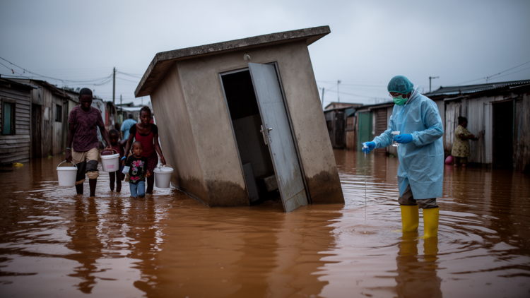 When Floods Break the Latrine: Cholera and the Case for Climate-Resilient Sanitation
