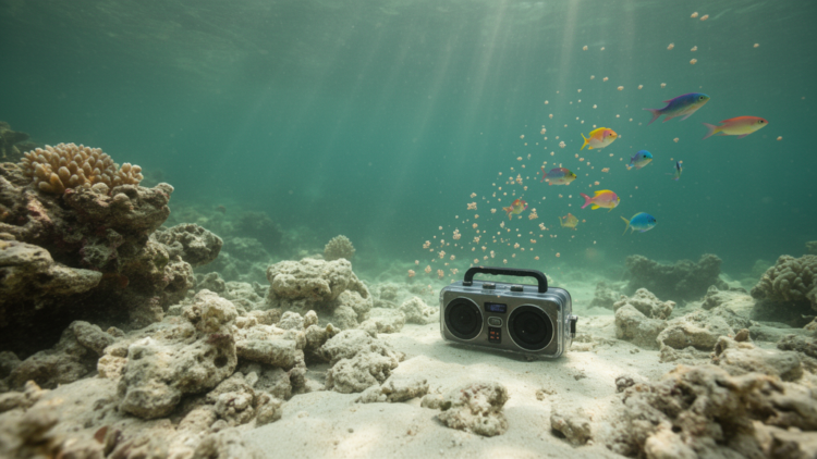 Sounds of Healthy Reefs Draw Coral and Fish Larvae Back to Degraded Waters