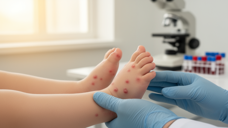 Immune Gene Variants Hint at Why Some Children Develop Severe Hand, Foot, and Mouth Disease