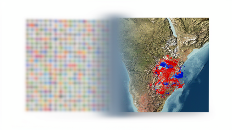 Generative AI turns coarse climate models into sharp regional risk maps
