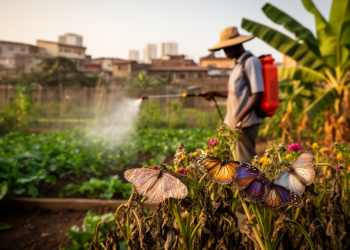 Weedkillers in City Gardens Are Quietly Killing Ghana’s Butterflies
