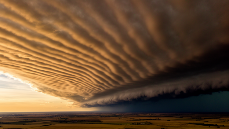 Hidden Gravity Waves Ahead of Storm Fronts May Warn of Meteorological Tsunamis