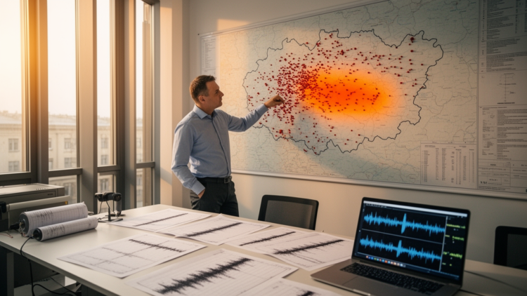 Citizen Reports of Two Rare Deep Earthquakes Map Hidden Crustal Boundaries in Czechia