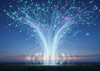 When Radio Waves Heat the Sky: Electrons Defy the Rules of Thermal Physics