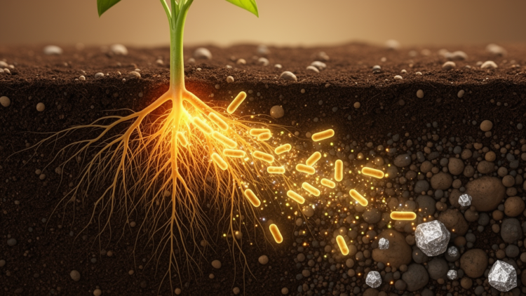 Soybean Roots Recruit Phosphate-Solubilizing Bacteria Through a Starvation Signal