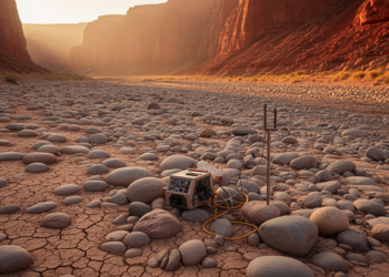 Smart Pebbles and Seismometers Reveal How Flash Floods Rattle Desert Riverbeds