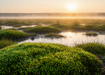 Mossy Wetlands Defy Standard Methods for Splitting Water Losses