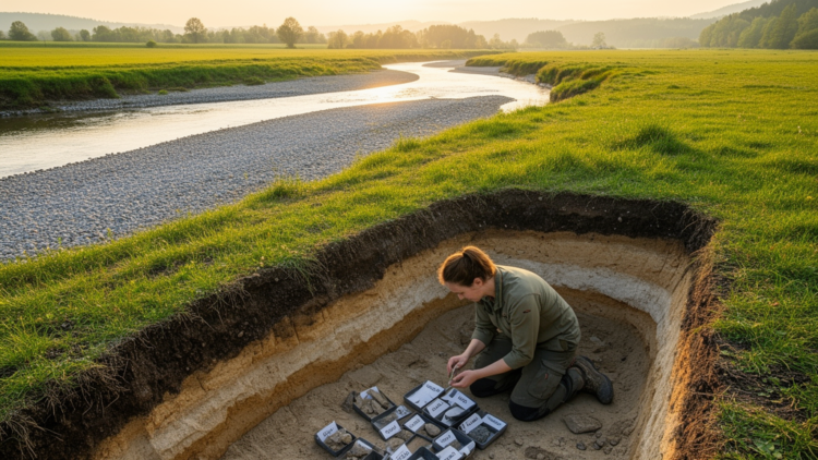 Bavarian River Floodplain Reveals Millennia of Human Transformation Beneath Its Sediments