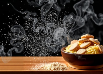 Steam Explosion and Heat Curing Transform Wine-Cap Mushroom Powder for Better Noodles
