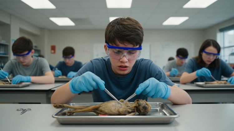 Disgust, Not the Scalpel, Drives Student Stress in Classroom Dissections