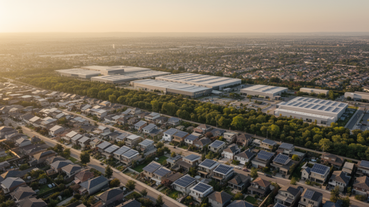 Compact Living Cuts Carbon: Why Separating Homes from Factories Changes the Math