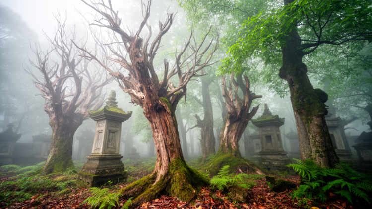 Nine dying trees reveal invisible extinction hiding in a sacred Chinese forest
