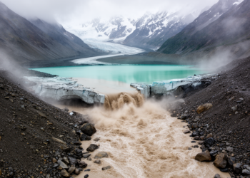 First 2D Model Captures How Glacier Lakes Unleash Devastating Outburst Floods