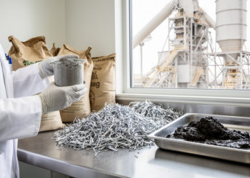 Aluminum Waste and Dredged Sediment Could Cut Cement Emissions in Half