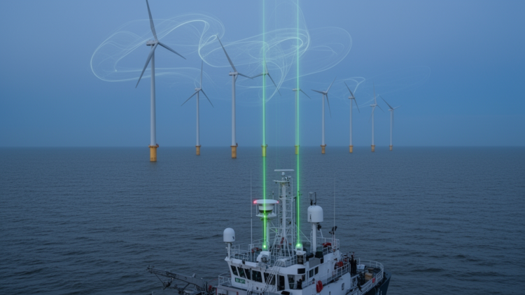 Ship-borne lidars reveal hidden turbulence above offshore wind farms